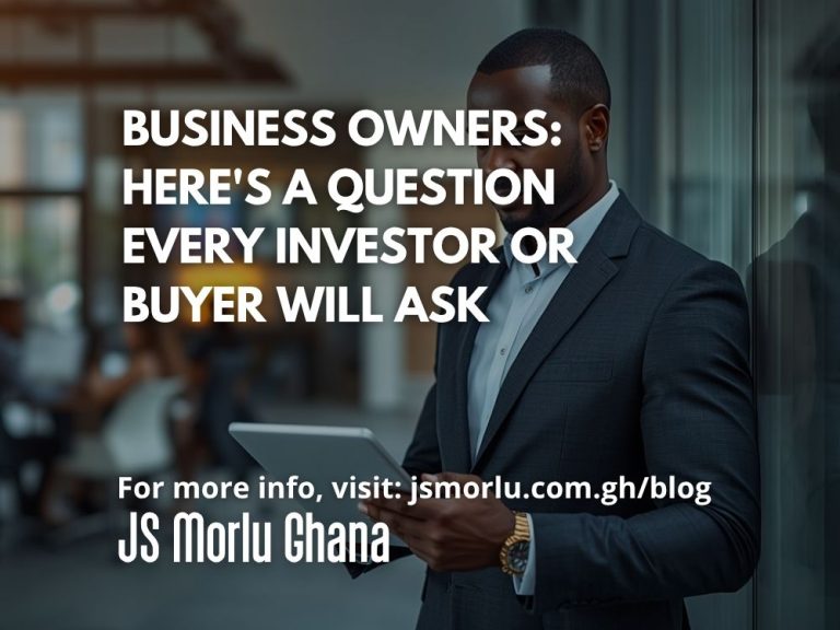 Business Owners: Here's a Question Every Investor or Buyer Will Ask