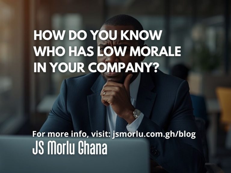 How Do You Know Who Has Low Morale in Your Company?