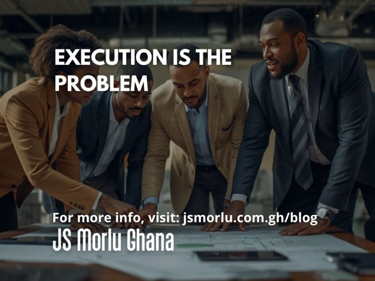 Execution Is the Problem