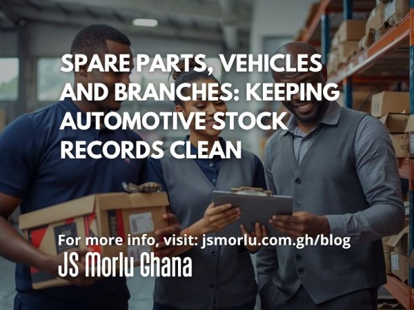 Spare Parts, Vehicles and Branches: Keeping Automotive Stock Records Clean