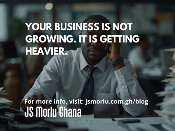 Your Business Is Not Growing. It Is Getting Heavier.