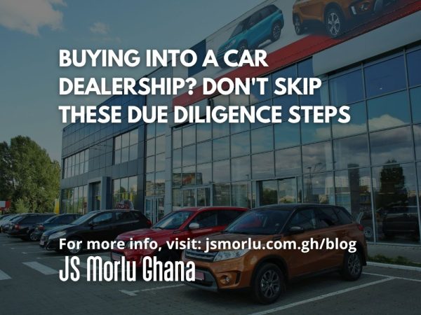 Buying Into a Car Dealership Don't Skip These Due Diligence Steps