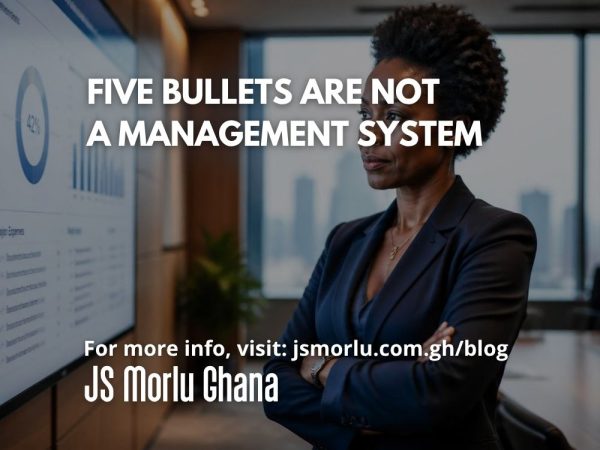 Five Bullets Are Not a Management System