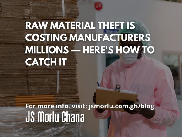 Raw Material Theft Is Costing Manufacturers Millions — Here's How to Catch It