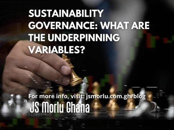 Sustainability Governance What are the underpinning Variables